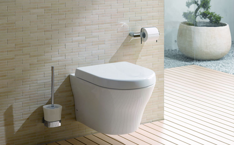 Going green with high efficiency toilet